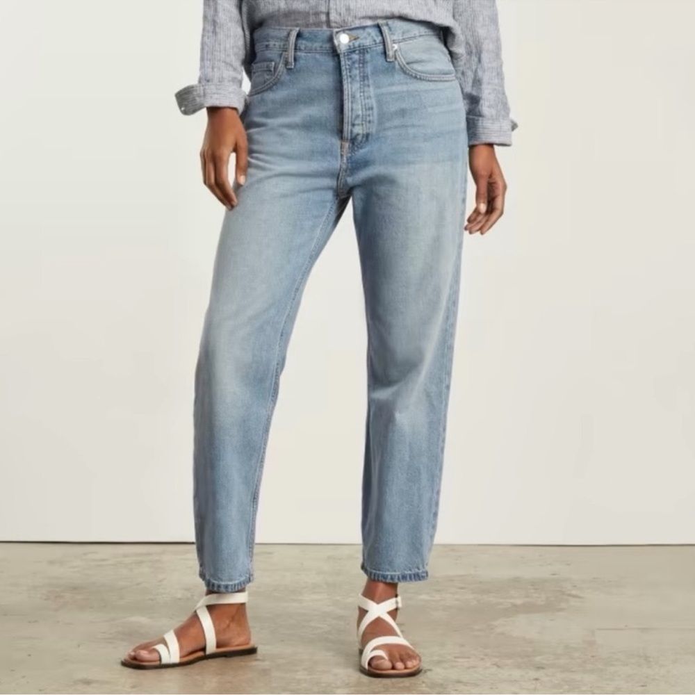 EVERLANE NWT‎ The Summer Slouch Jean Straight Leg Soft  Denim Mid-Rise Size 26